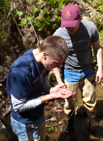 Vertebrate Zoology Triple Springs Field Trip - 04.27.2010 - 10.23.18