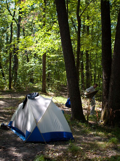 Camping at Zaleski State Forest - 09.05.2010 - 12.16.48